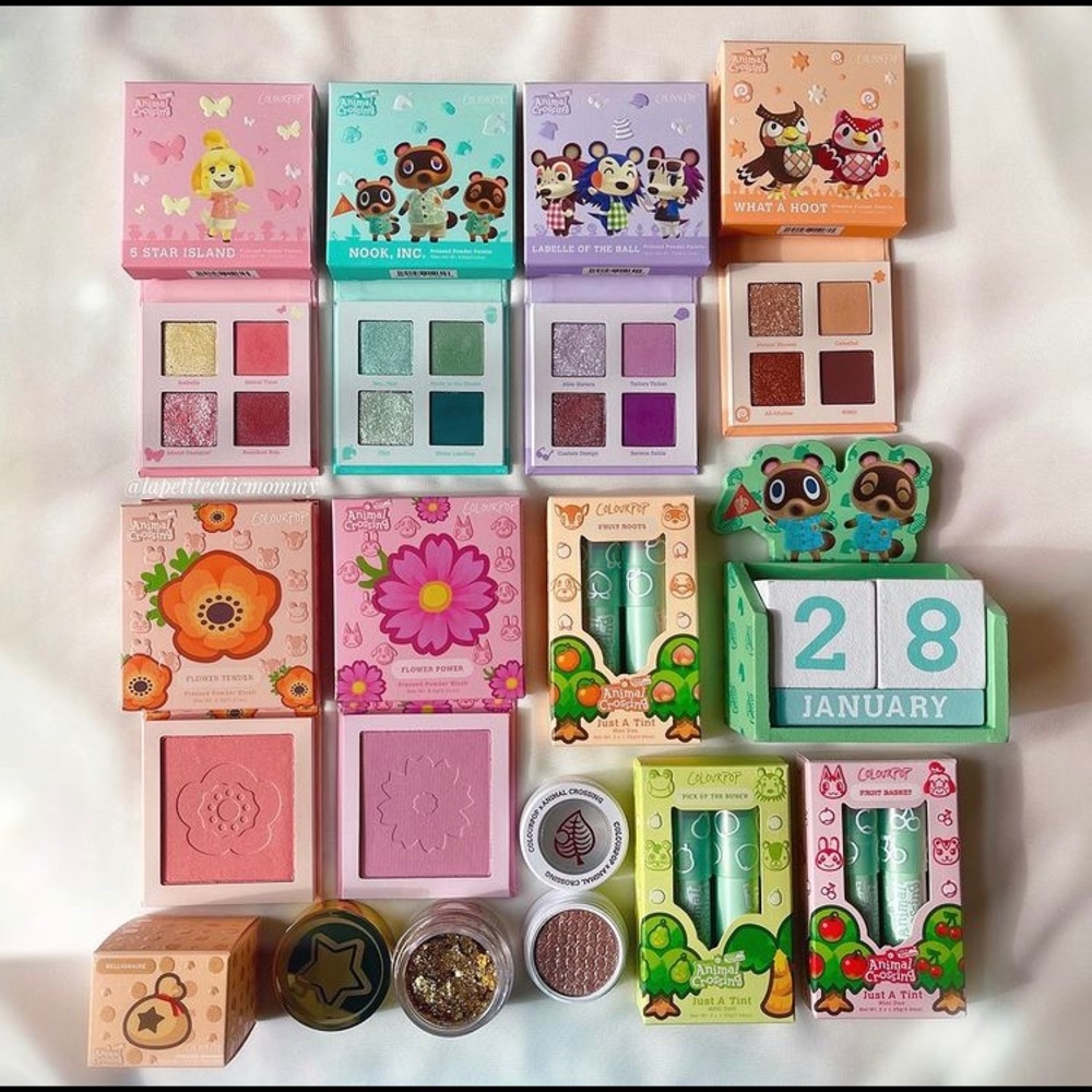 Colourpop x Animal Crossing